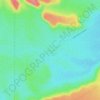 Mapa topográfico Wagontire, altitude, relevo