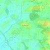 Mapa topográfico Stixwould, altitude, relevo