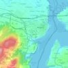 Mapa topográfico A Veigadaira, altitude, relevo