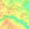 Mapa topográfico La Pignonnière, altitude, relevo