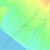 Mapa topográfico Nazareno, altitude, relevo