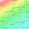 Mapa topográfico Kebonarum, altitude, relevo