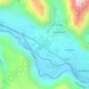 Mapa topográfico Moccopata, altitude, relevo