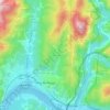 Mapa topográfico Remostias, altitude, relevo