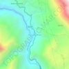 Mapa topográfico Yungaypampa, altitude, relevo