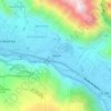 Mapa topográfico Huachac, altitude, relevo