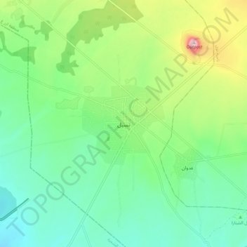 Mapa topográfico Tasil, altitude, relevo