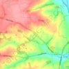 Mapa topográfico South Elkington, altitude, relevo