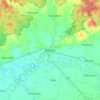 Mapa topográfico Wirosari, altitude, relevo