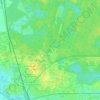 Mapa topográfico La Tuilerie, altitude, relevo