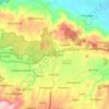 Mapa topográfico Banyuputih, altitude, relevo