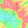 Mapa topográfico Cawkwell, altitude, relevo