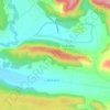 Mapa topográfico El Gomeral, altitude, relevo