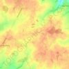 Mapa topográfico Proverbs Green, altitude, relevo