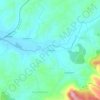 Mapa topográfico Maxial, altitude, relevo