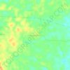 Mapa topográfico Bukit Indah, altitude, relevo