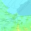 Mapa topográfico Juwana, altitude, relevo