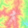Mapa topográfico Cubo, altitude, relevo