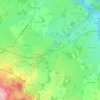 Mapa topográfico La Ribière, altitude, relevo