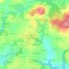 Mapa topográfico Le Mursel, altitude, relevo