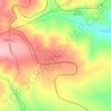 Mapa topográfico Quilemba, altitude, relevo