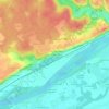 Mapa topográfico La Cueilminault, altitude, relevo