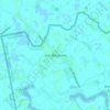 Mapa topográfico Sint-Margriete, altitude, relevo