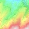 Mapa topográfico Valbom, altitude, relevo