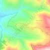 Mapa topográfico Circuata, altitude, relevo