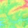 Mapa topográfico Hameau Grand Pierre, altitude, relevo