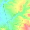 Mapa topográfico Altet, altitude, relevo