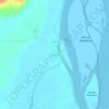 Mapa topográfico Betume, altitude, relevo