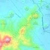 Mapa topográfico Situwangi, altitude, relevo
