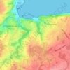 Mapa topográfico Ar Vouster, altitude, relevo
