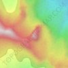 Mapa topográfico Yahangala, altitude, relevo