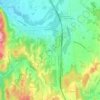Mapa topográfico Marnas, altitude, relevo