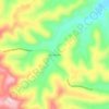 Mapa topográfico São Marcos, altitude, relevo