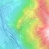 Mapa topográfico Morcles, altitude, relevo
