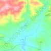Mapa topográfico Sanceriz, altitude, relevo