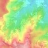 Mapa topográfico Le Petit Arran, altitude, relevo
