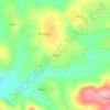 Mapa topográfico Nharo, altitude, relevo