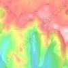Mapa topográfico A Silvosa, altitude, relevo