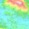 Mapa topográfico Hiriburu, altitude, relevo