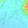 Mapa topográfico Petrignano, altitude, relevo