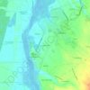 Mapa topográfico Chousa Velha, altitude, relevo