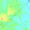 Mapa topográfico Kajuara, altitude, relevo