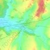 Mapa topográfico Haut de Barse, altitude, relevo