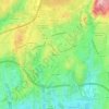 Mapa topográfico Bicesse, altitude, relevo