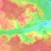 Mapa topográfico Saint-Arnoult-en-Yvelines, altitude, relevo