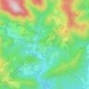 Mapa topográfico Igoa, altitude, relevo